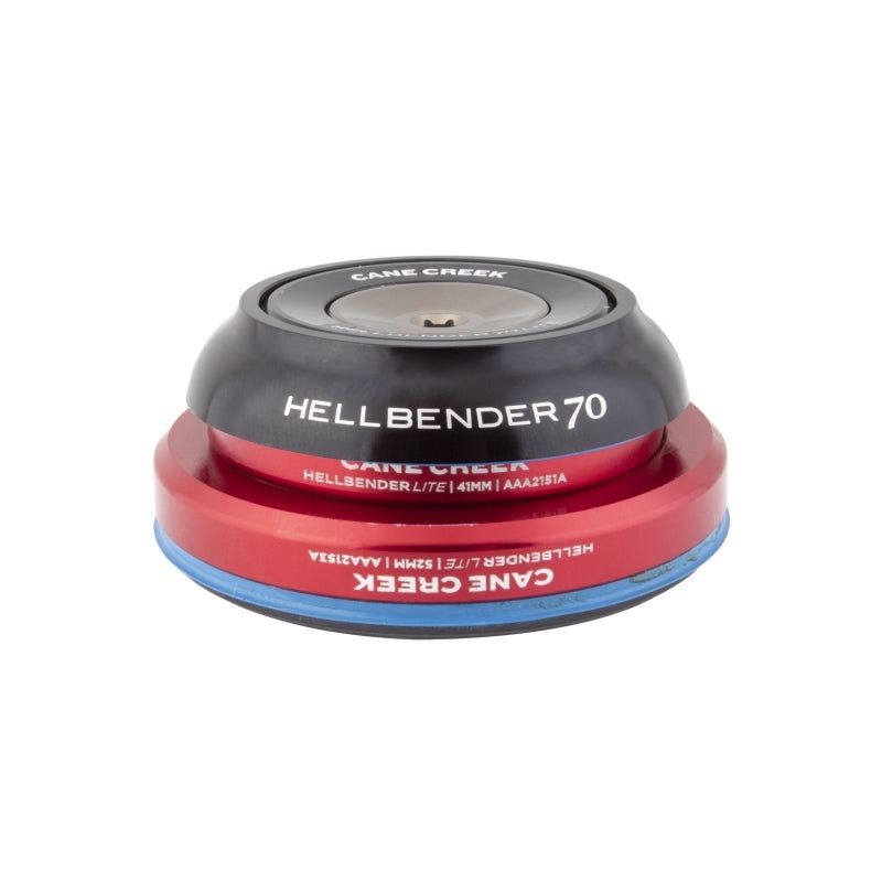 Cane Creek Hellbender 70 Lite Headset – IS41/28.6/H9|IS52/40 B Tapered Black