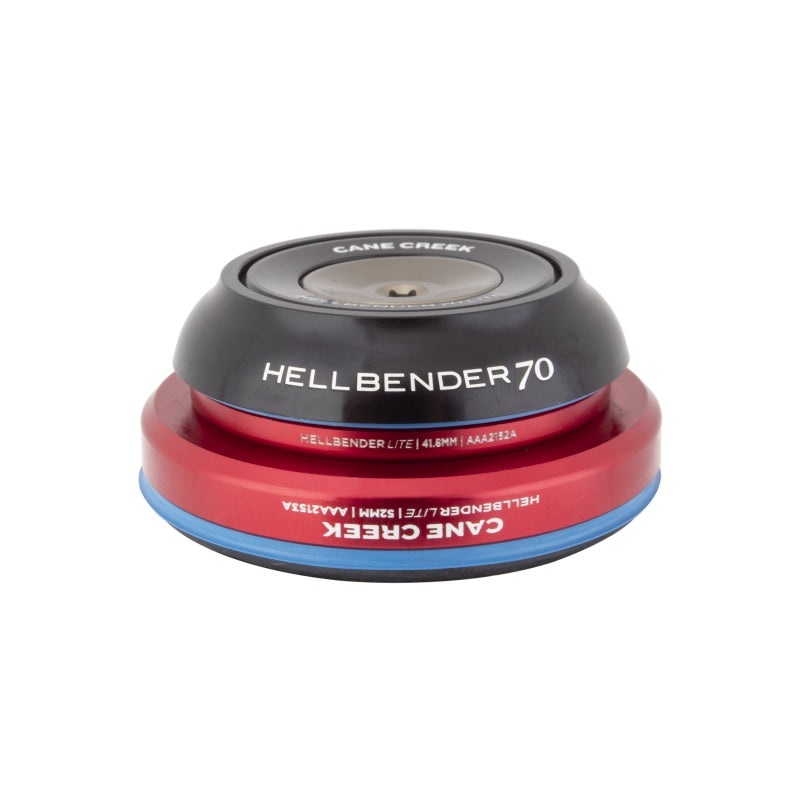 Cane Creek Hellbender 70 Lite Headset – IS42/28.6/H9|IS52/40 B Tapered Black