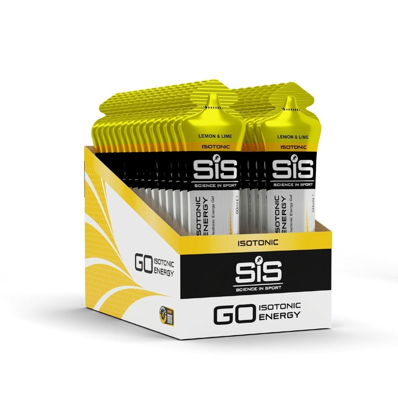 sis go plus isotonic energy gels – lemon & lime – sold individually