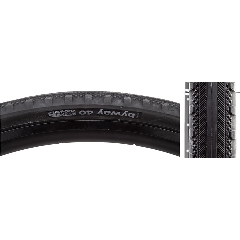 WTB Byway Tire – 700 x 40 TCS Tubeless Folding Black