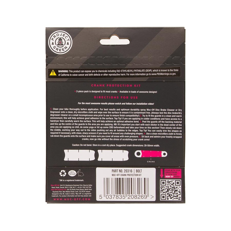 Muc-Off Crank Protection Kit – 2-Piece Kit Bolt