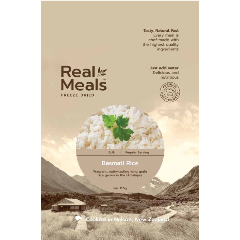 Real Meals Basmati Rice – 2 Serve