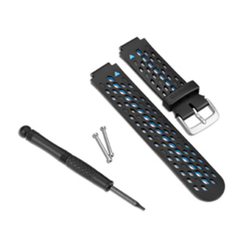 GARMIN Watch Bands  Black/Blue Band