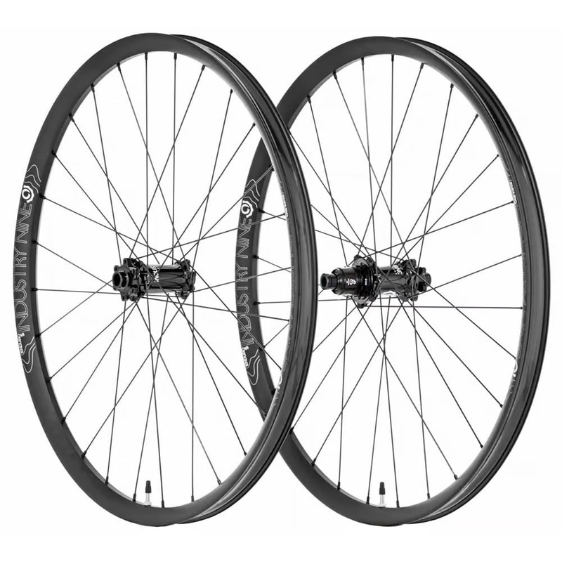 Industry Nine Hydra 2 Enduro S Wheelset – 29 15 x 110mm/12 x 148mm 6-Bolt Micro Spline BLK 32H