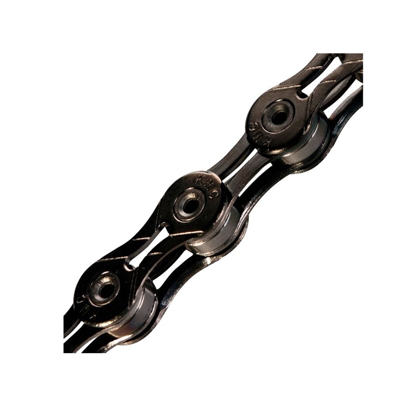 KMC DLC11 Chain – 11-Speed 118 Links Black