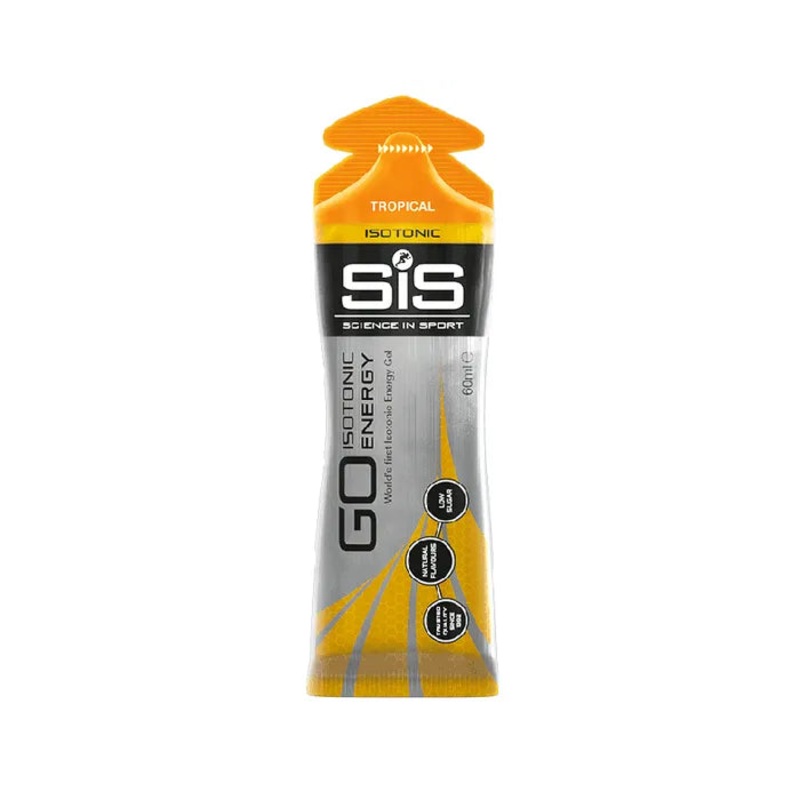 SIS go plus isotonic energy gel – tropical