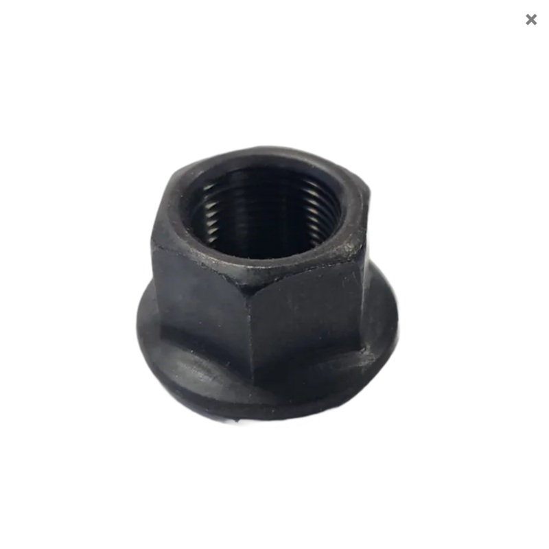 FLANGED NUT FOR M14 AXLE BLACK