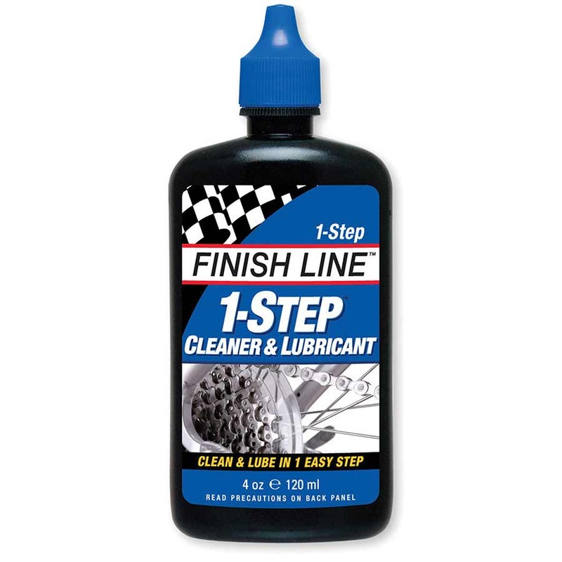Finish Line 1-Step Cleaner and Bike Chain Lube – 4oz Drip