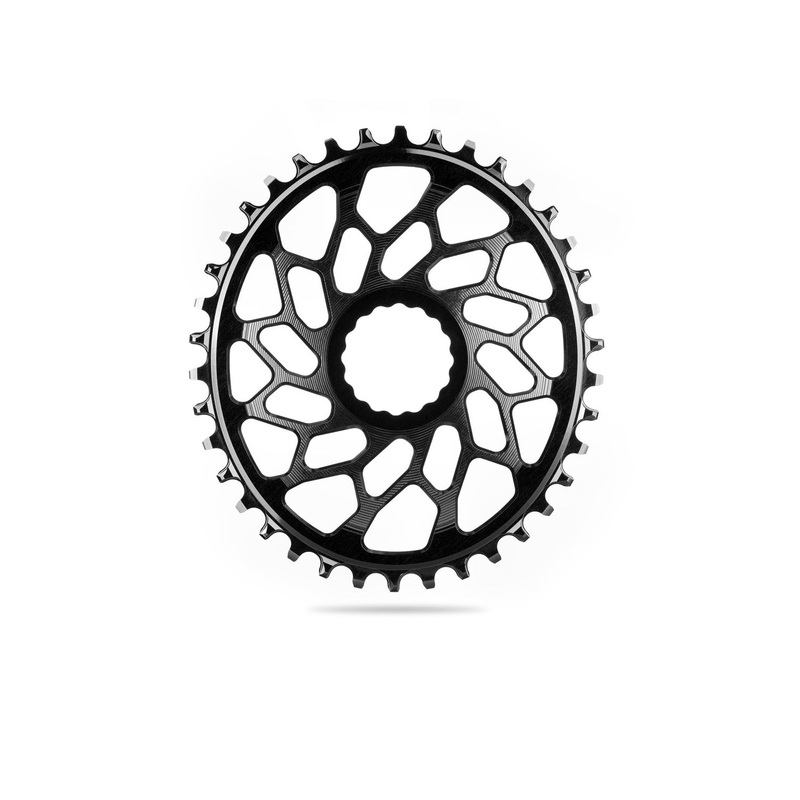 absoluteBLACK 1x Oval Direct Mount Chainring for Easton