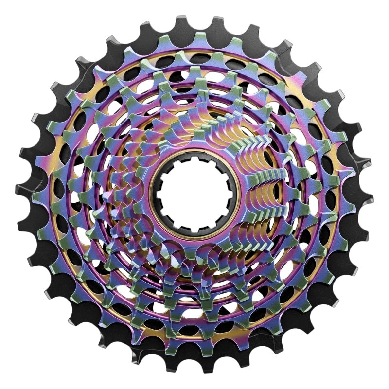 SRAM RED XG-1290 Cassette – 12-Speed 10-30t For XDR Driver Body Rainbow E1