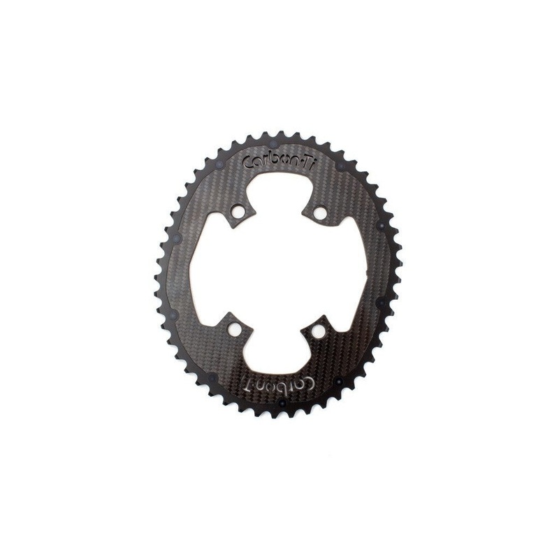 Carbon-Ti X-CarboCam 110×4 BCD DA9100 Outer Chainring –