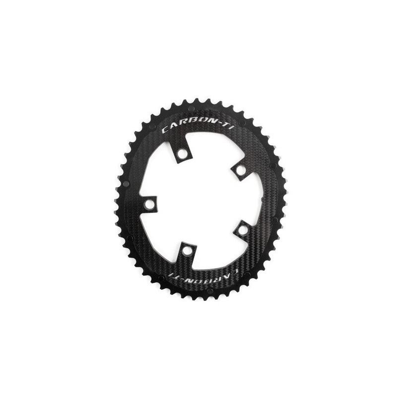 Carbon-TI X-CarboCam EVO 110×5 BCD Outer Chainring –