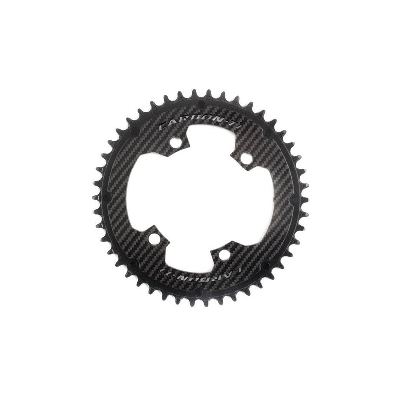 Carbon Ti X-SingleCarbon 107×4 BCD Chainring