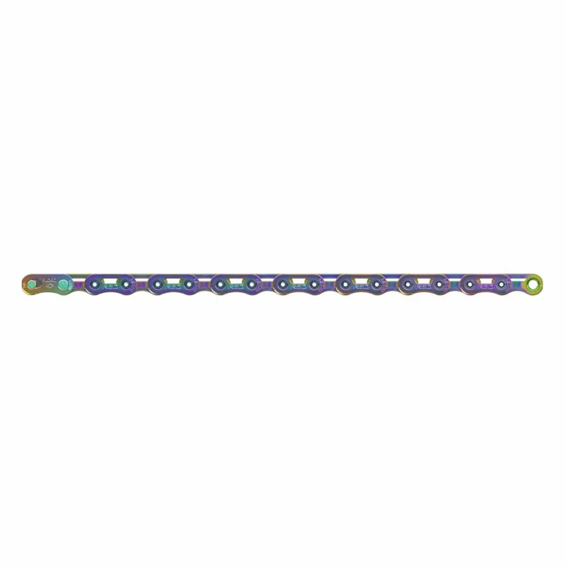 SRAM Red Chain E1 Flattop Rainbow w/PowerLock 12 speed