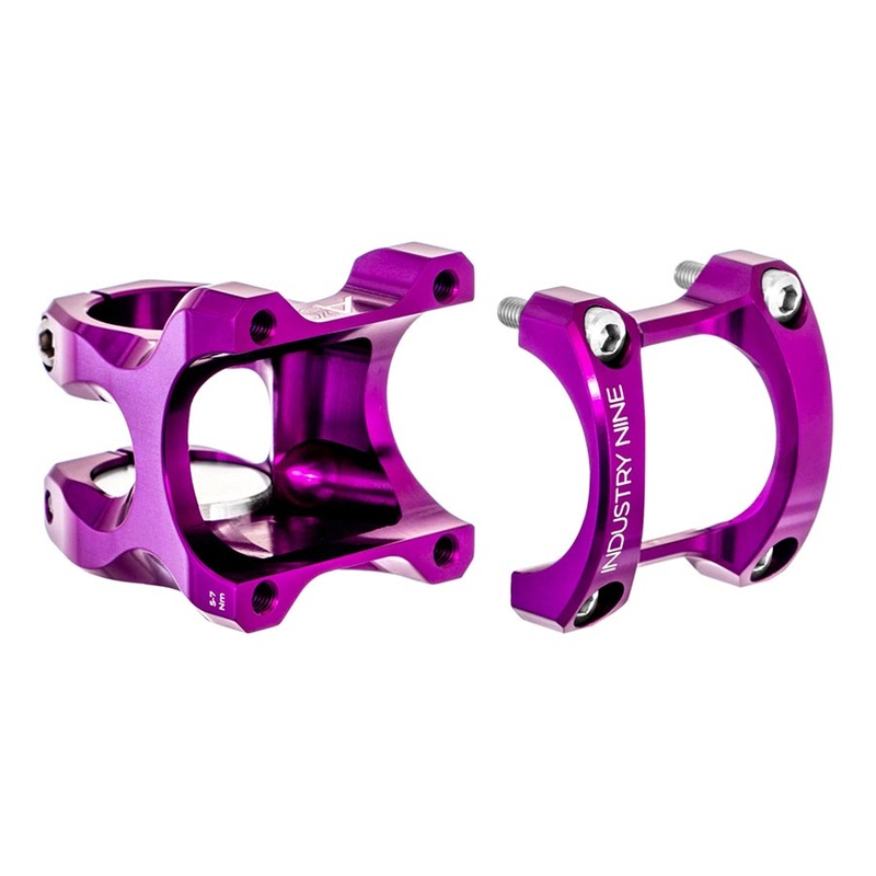 Industry Nine A35 Stem – 50mm 35mm Clamp +/-6 1 1/8 Aluminum Purple