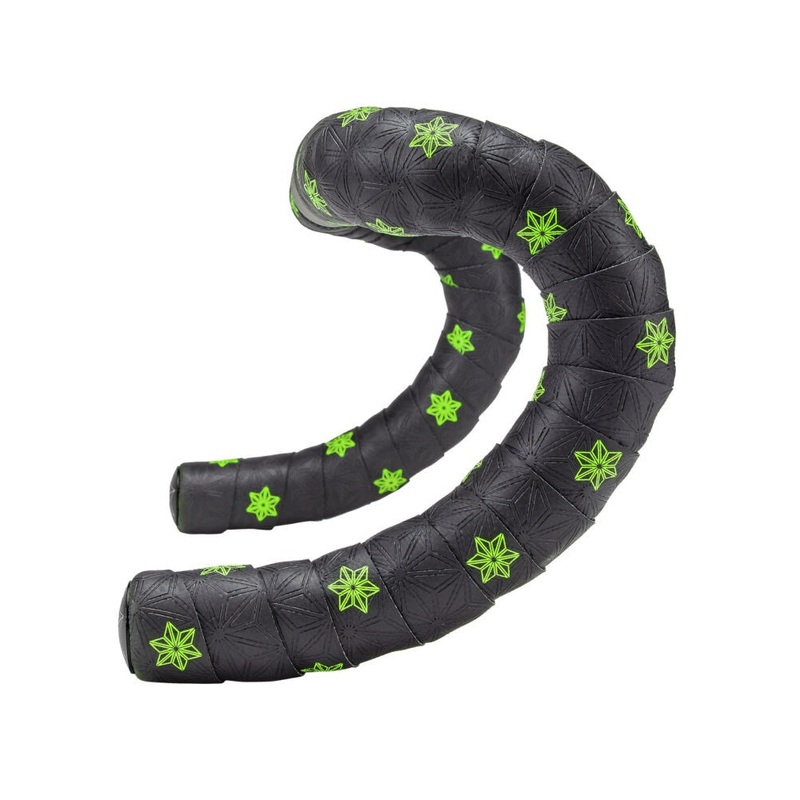 Supacaz Super Sticky Kush Bar Tape – Galaxy Neon Yellow