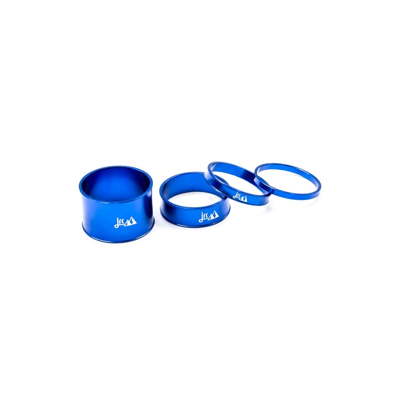 JRC Machined Anodised Headset Spacers – Blue