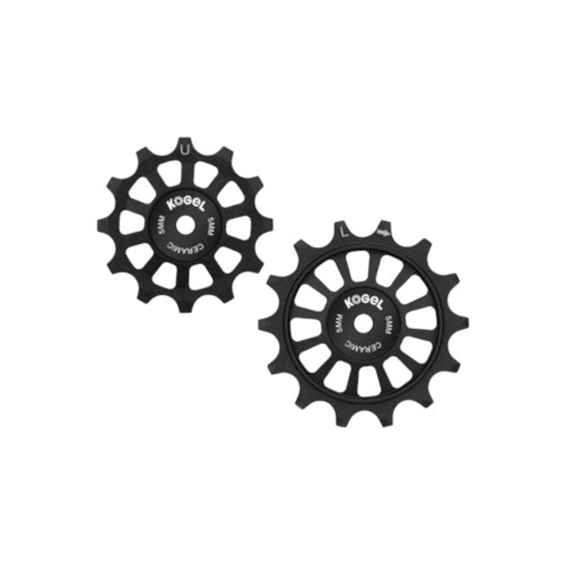 Kogel Full Ceramic 12/14T Oversize Derailleur Pulleys – Shimano Dura-Ace R9200 12s