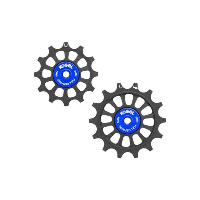 Kogel Full Ceramic 12/14T Oversized Derailleur Pulleys – Shimano R9100, R800/R8100 & R7000