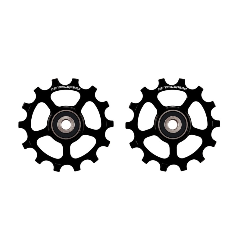 CeramicSpeed Shimano XT/XTR 12 Speed NW Pulley Wheels – Black