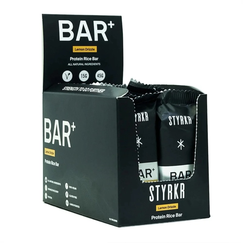 Styrkr Bar+ Lemon Drizzle x 12 Box