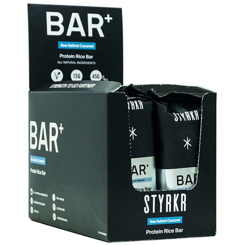Styrkr Bar+ Salted Caramel x 12 Box