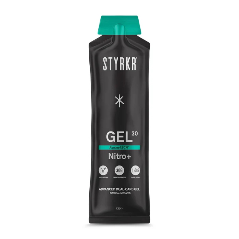 Styrkr Gel30 Nitro+ Dual-Carb Energy Gel Single