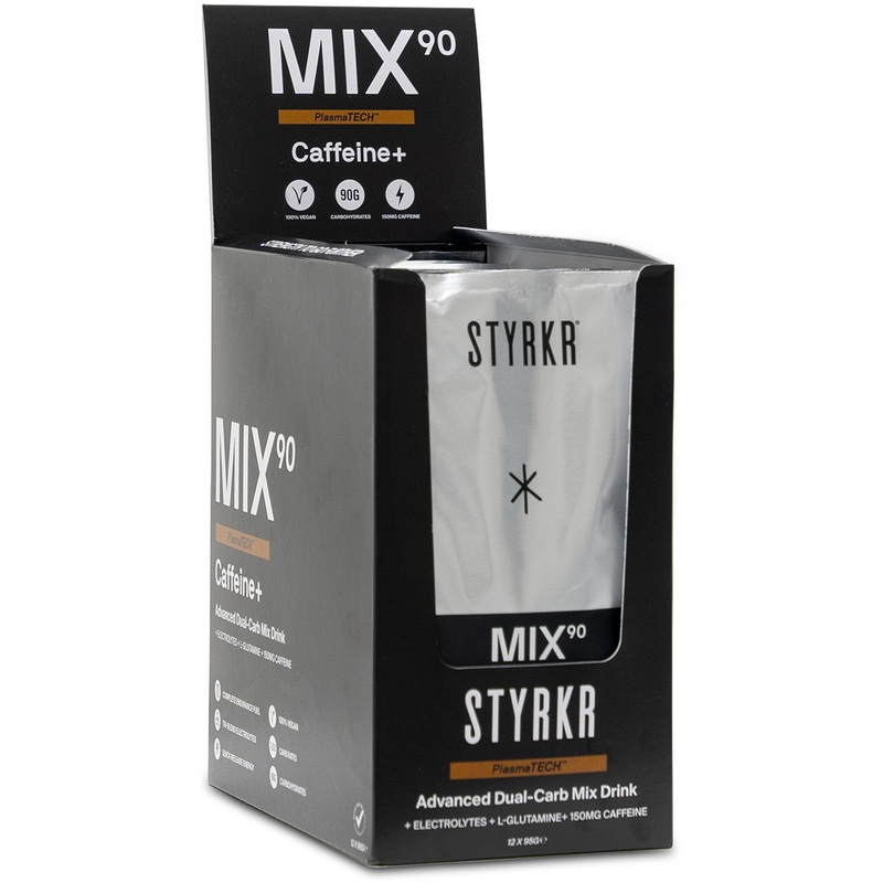 Styrkr Mix90 Caffeine Dual-Carb Energy Drink Mix x 12 Box