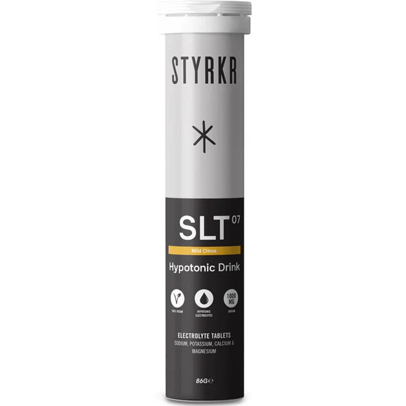 Styrkr SLT07 Quad-Blend Mild Citrus Electrolyte Tablets Single