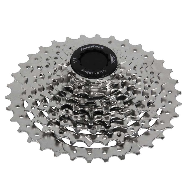 SunRace M96 Cassette – 9-Speed 11-34t Nickel