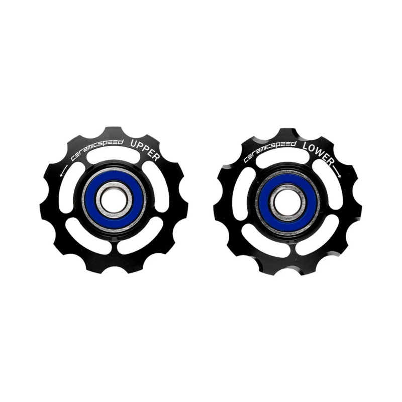 CeramicSpeed SRAM 11 Speed Pulley Wheels Black Aluminium 11 Speed