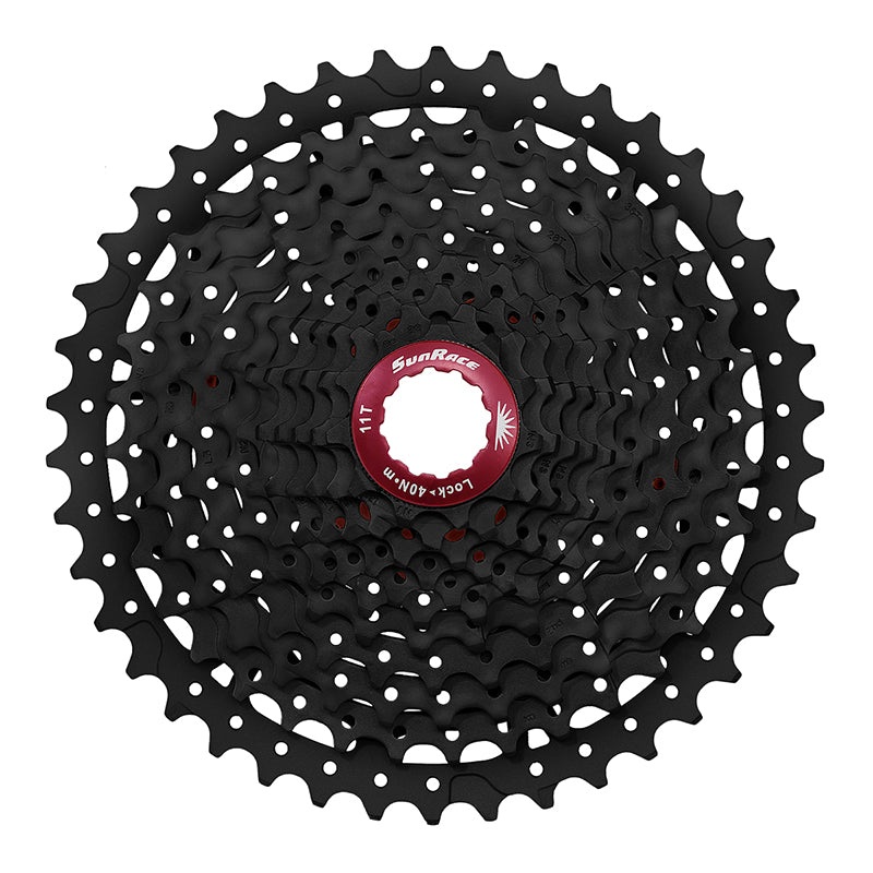 SunRace MX8 Cassette – 11 Speed 11-42t Black