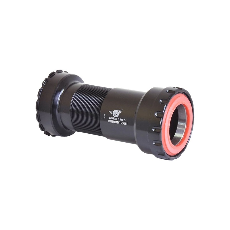 Wheels Manufacturing PressFit BBRight Thread-Together Bottom Bracket – DUB Spindle ABEC-3 Bearing BLK