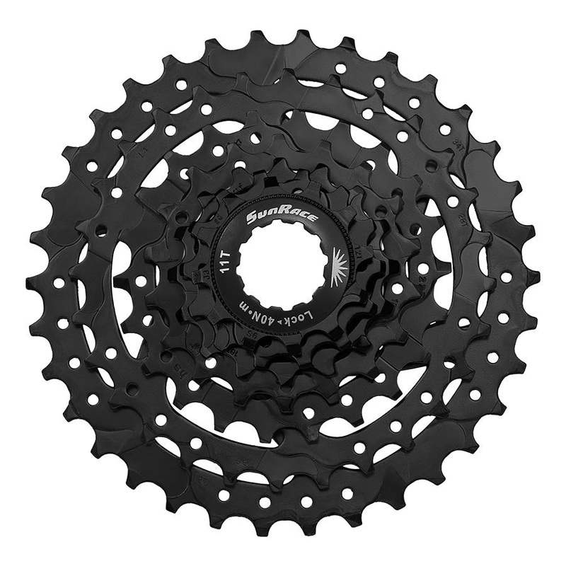 SunRace M4 Cassette – 7-Speed 12-34t Black