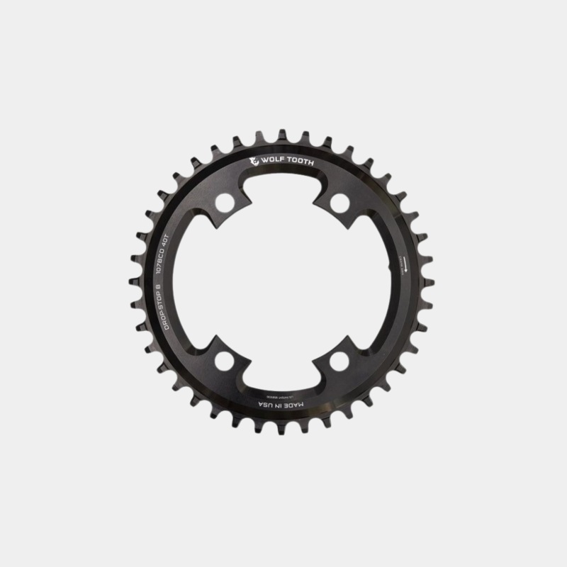 Wolf Tooth 1x Drop-Stop Chainring for SRAM 107 BCD