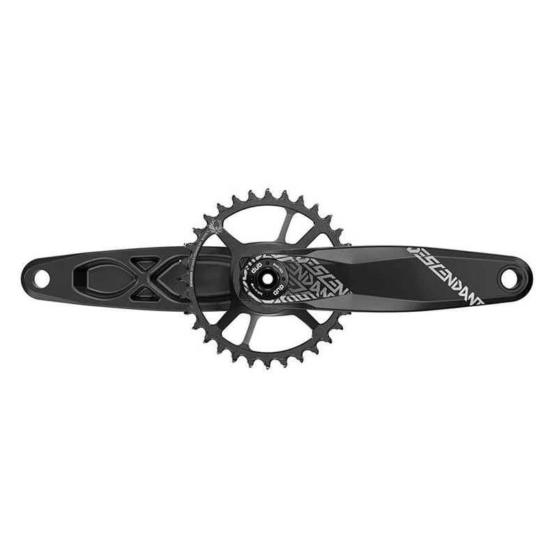 TruVativ Descendant 6K Aluminum Eagle Boost Crankset – 170mm 12-Speed 32t Direct Mount DUB Spindle Interface BLK