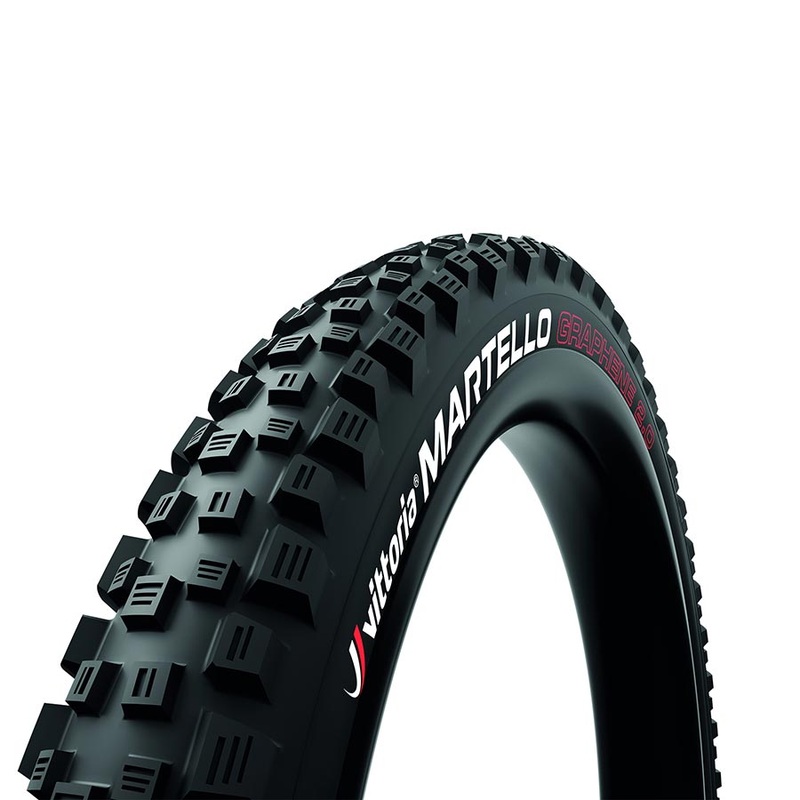 Vittoria Martello Tire – 29 x 2.6 Tubeless Folding BLK 4C Enduro 2-Ply G2.0