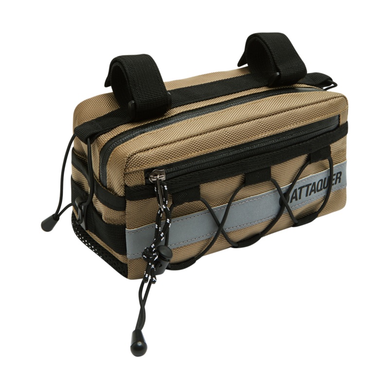 Attaquer Adventure Handlebar Bag Square – Tan