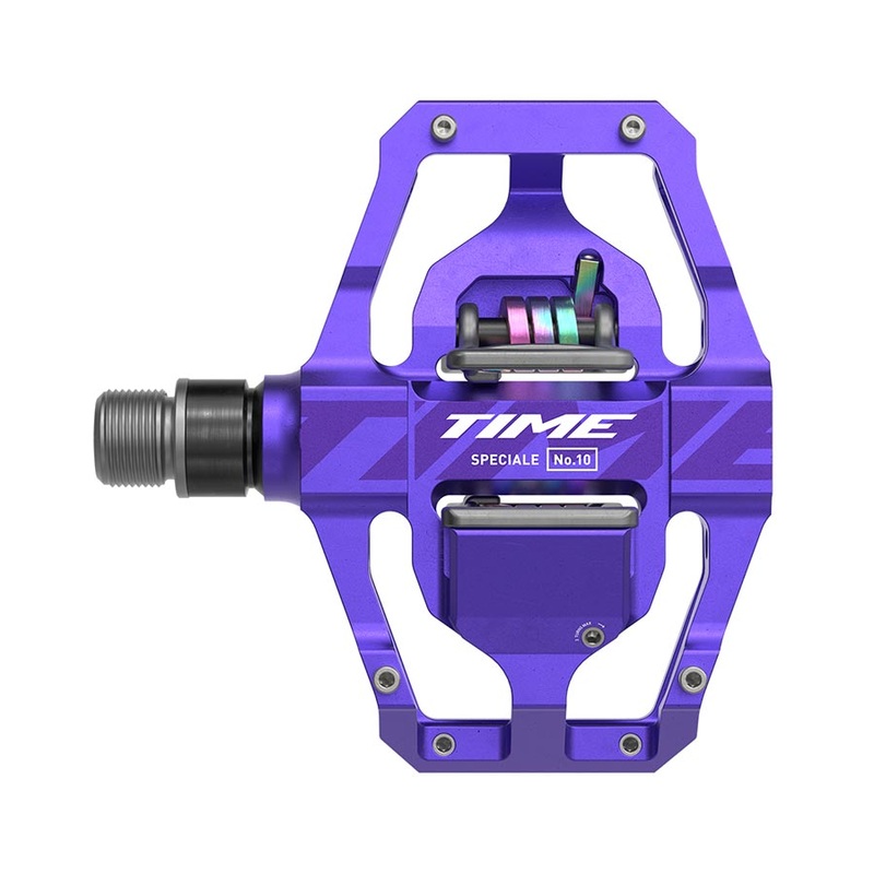 Time Speciale 10 Pedals – Dual Sided Clipless Platform Aluminum 9/16 Purple Large B1