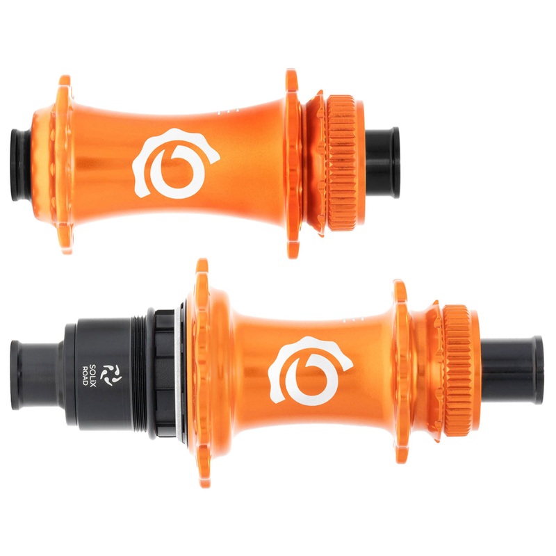 Industry Nine Solix CL Disc Hubs 12×100/142 TA 28h XDR Orange