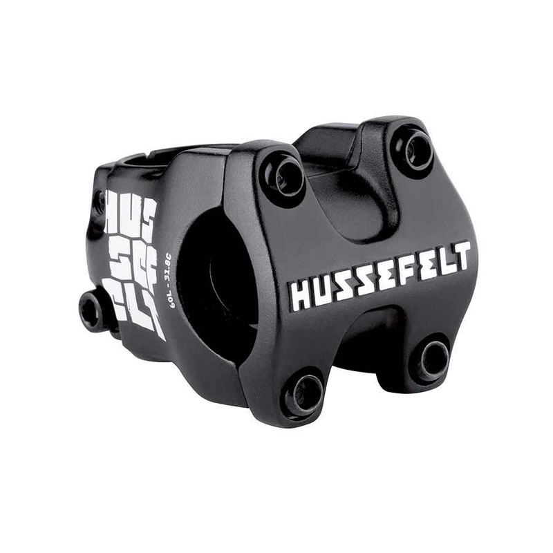 TruVativ Hussefelt Stem – 40mm 31.8 Clamp +/-0 1 1/8 Aluminum Black