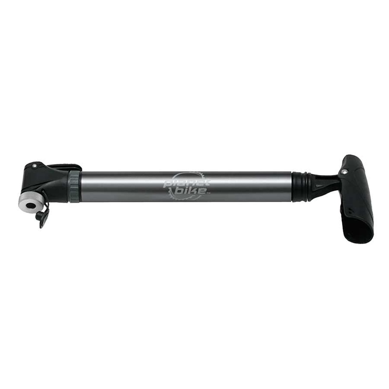 Planet Bike Ozone Aluminum Mini Pump Gray