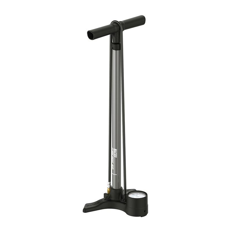 Lezyne Macro Floor Drive ABS Floor Pump – ABS Chuck 220psi Flat Grey