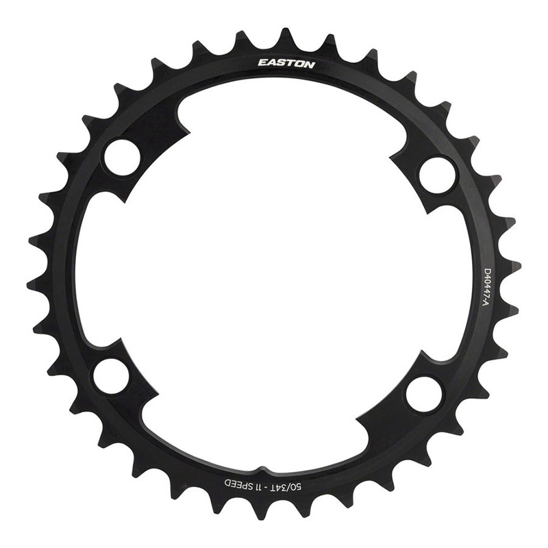 Easton Asymmetric Chainring: 4-Bolt 11-Speed 39t Black