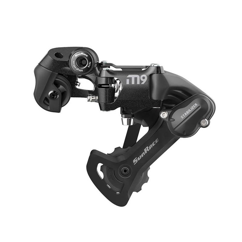 SunRace M903 Rear Derailleur – 9-Speed Short Cage Black