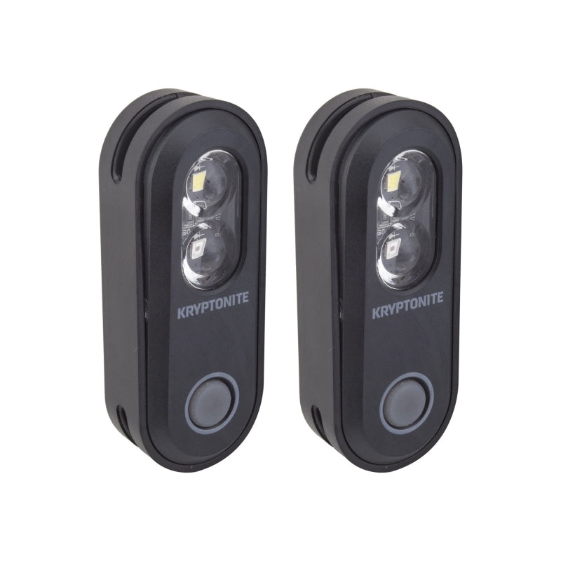 Kryptonite Avenue F-70/R-35 Dual Mode Light Set Black