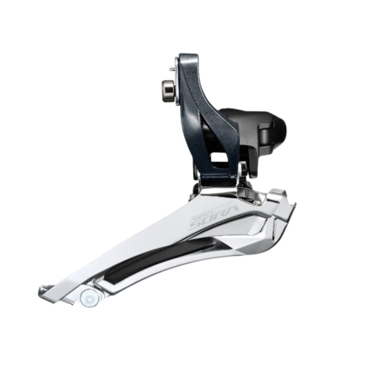 Shimano Fd-R3000 Front Derailleur Sora Double 34.9mm w/ Adapter 31.8mm & 28.6mm R3000 Only