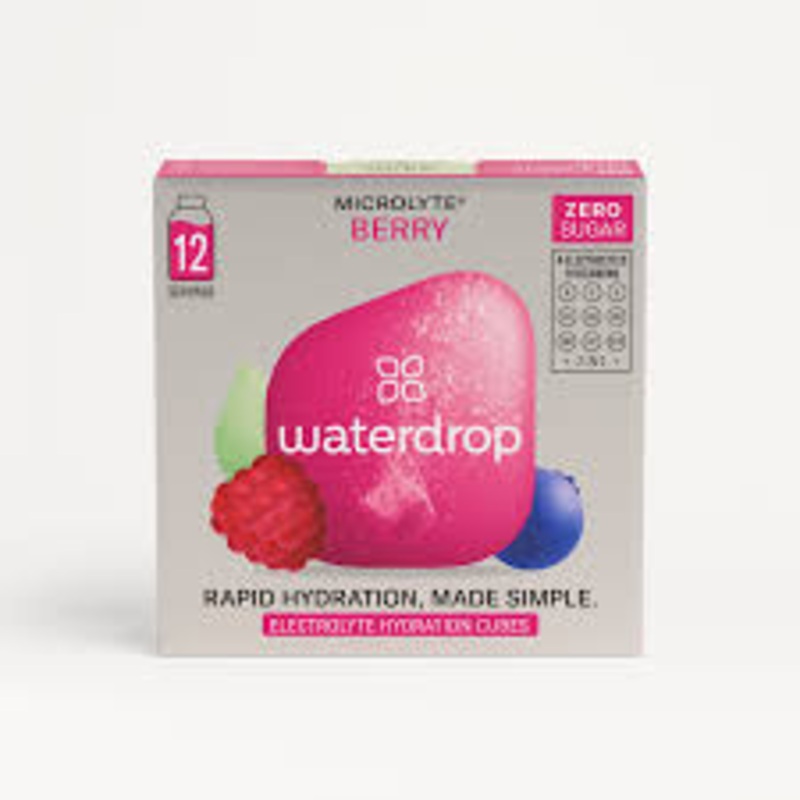WATERDROP | Electrolytes, Vitamins and Zinc – Berry