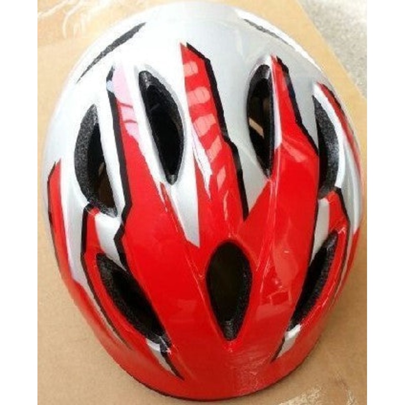 Youth Helmet – Grey/Red