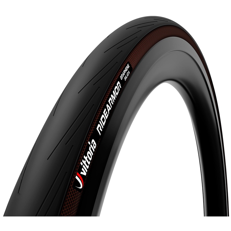 Vittoria Ride Armor Tire – 700 x 32 Tubeless Folding BLK Graphene + Silica G2.0